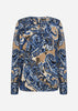 SC-FELICITY AOP 518 Blouse Donkerblauw