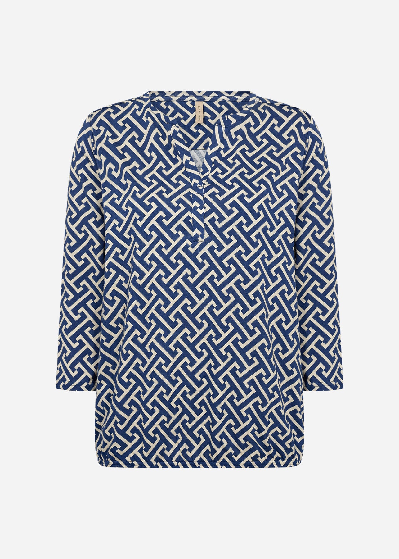 SC-FELICITY AOP 519 Blouse Donkerblauw