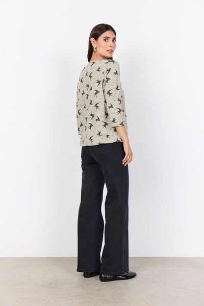 SC-GALINA 65 Blouse Olijf