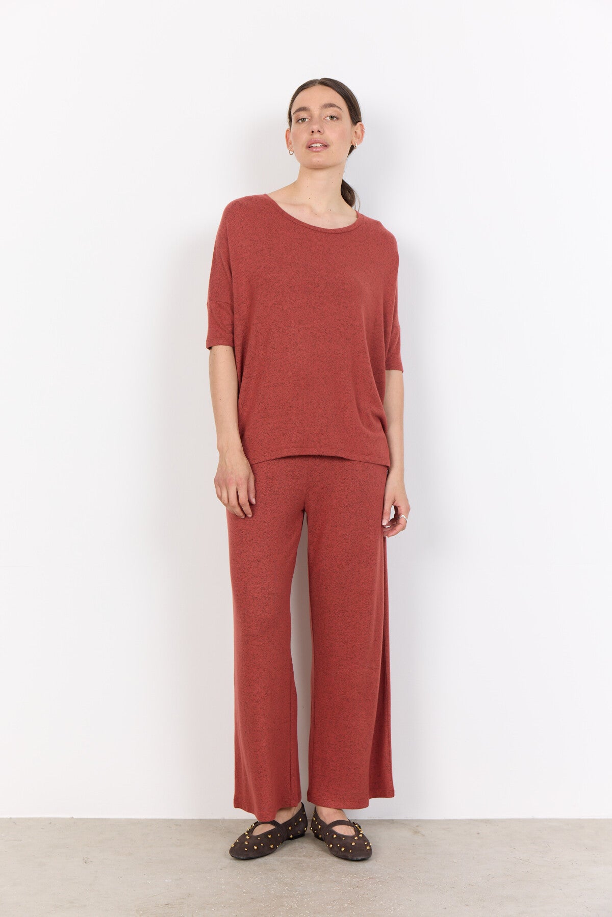 SC-BIARA 96 Blouse Roestrode
