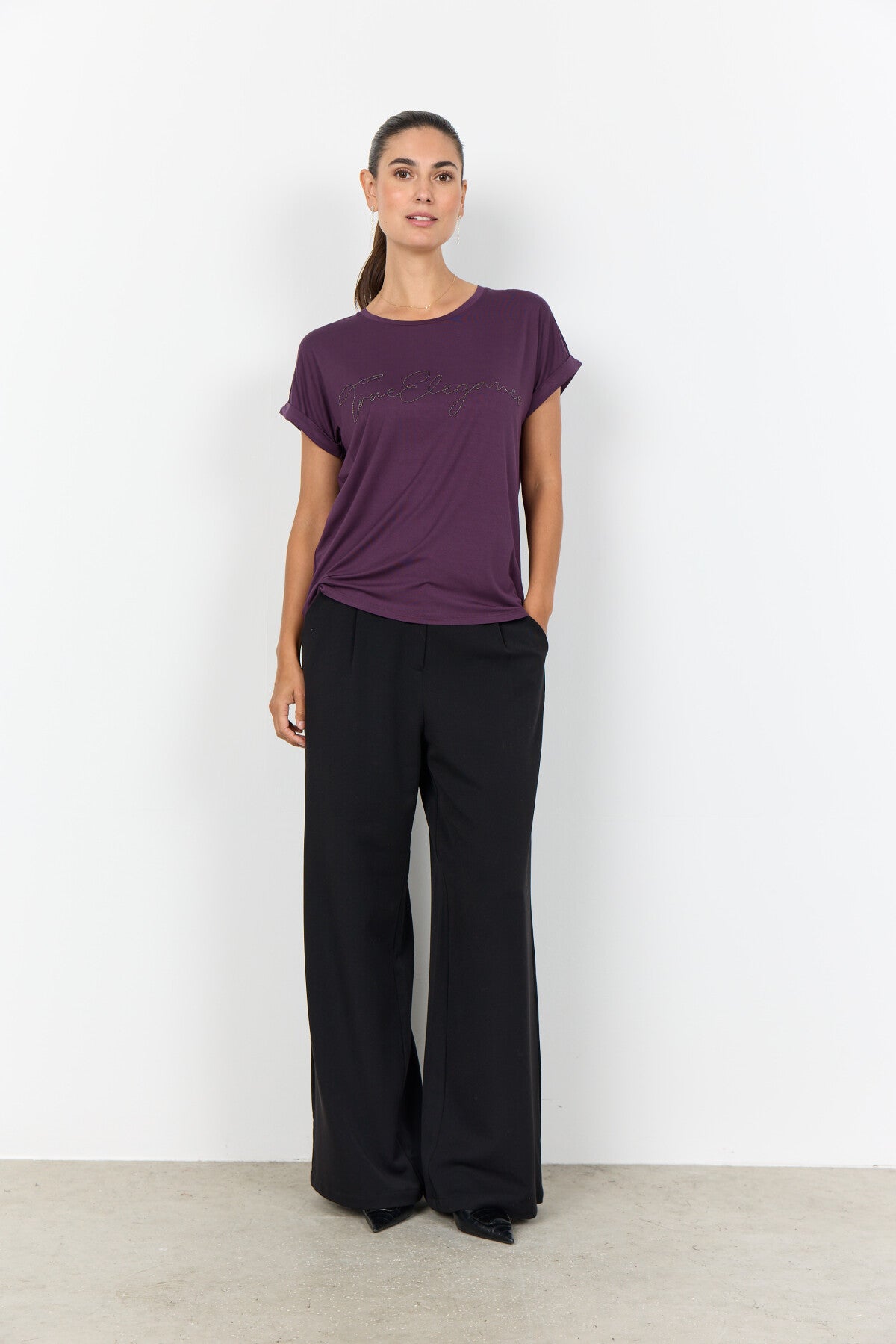 SC-MARICA 345 T-shirt Paars