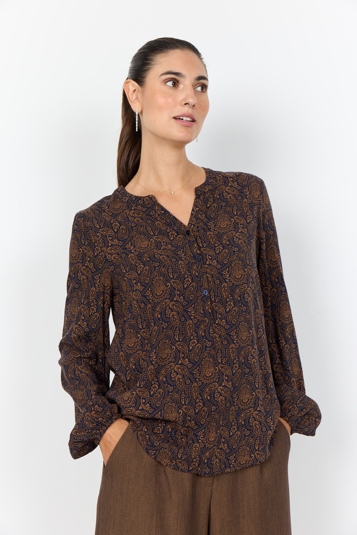 SC-ASTER 1 Blouse Donkerblauw
