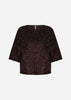 SC-JASLEEN 1 Blouse Donkere pruim