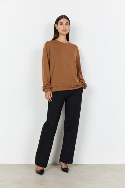 SC-BANU 270 Blouse Bruin