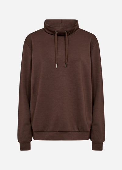 SC-BANU 125 Sweatshirt Donkerbruin