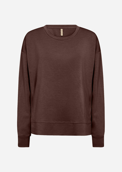 SC-BANU 164 Sweatshirt Donkerbruin
