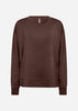SC-BANU 164 Sweatshirt Donkerbruin