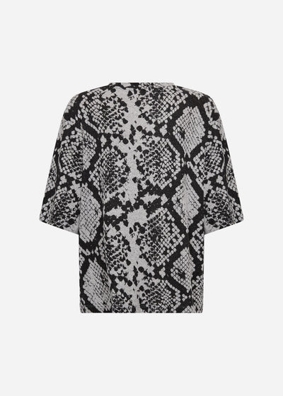 SC-BIARA AOP 144 T-shirt Grijs