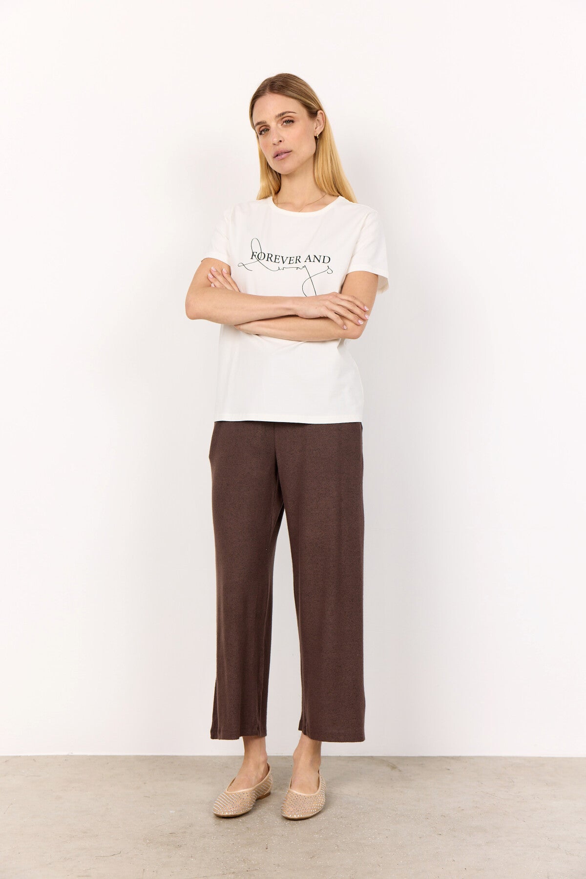 SC-RINA FP 10 T-shirt Gebroken wit