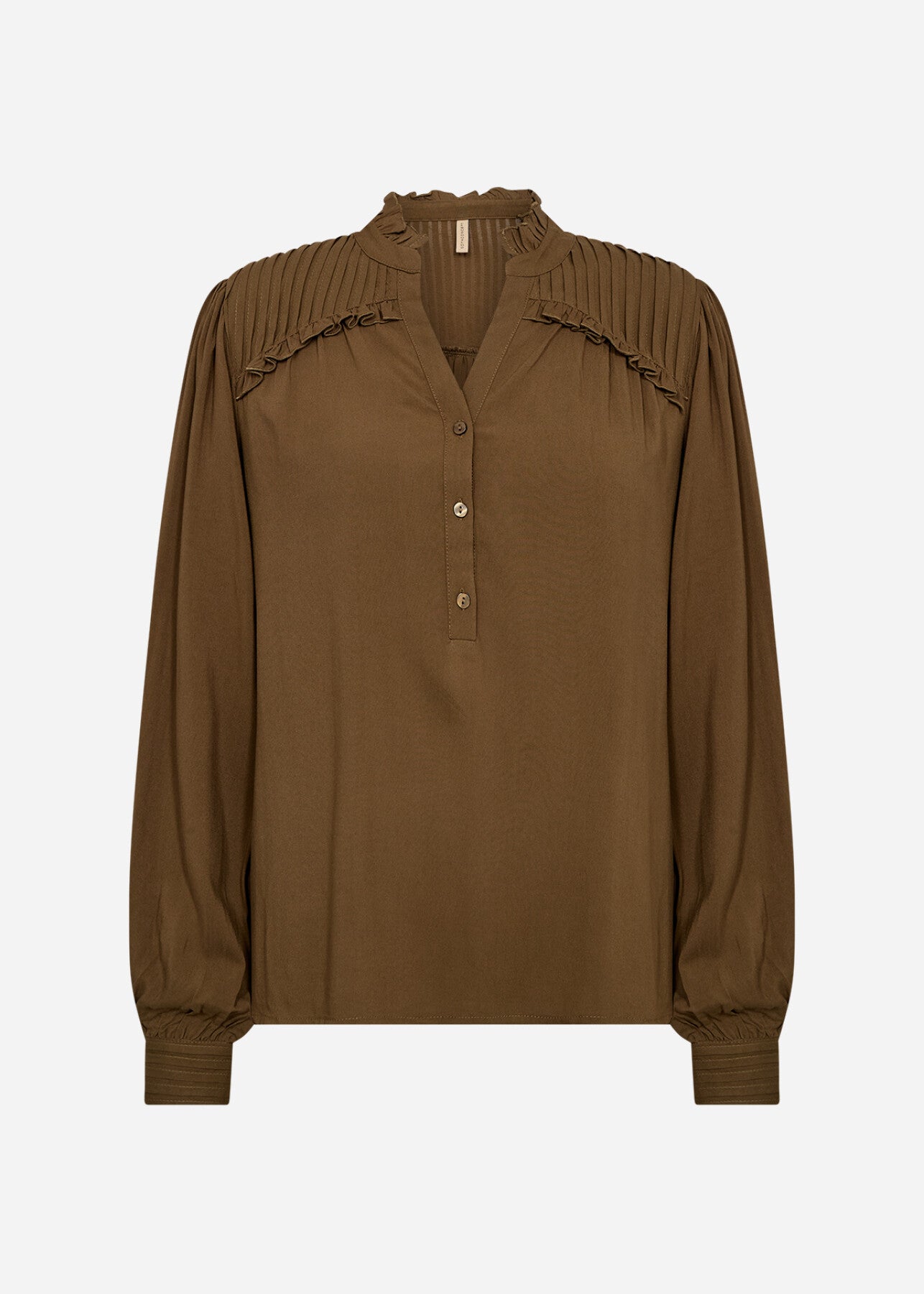 SC-RADIA 222 Blouse Donkergroen