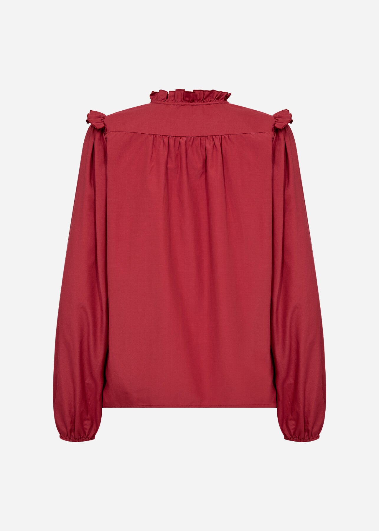 SC-NETTI 108 Blouse Donkerrood
