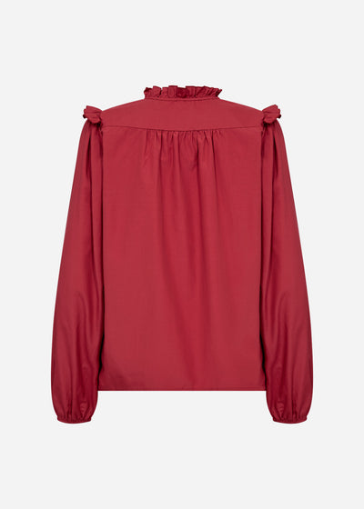 SC-NETTI 108 Blouse Donkerrood