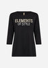 SC-MARICA FP 340 T-shirt Zwart