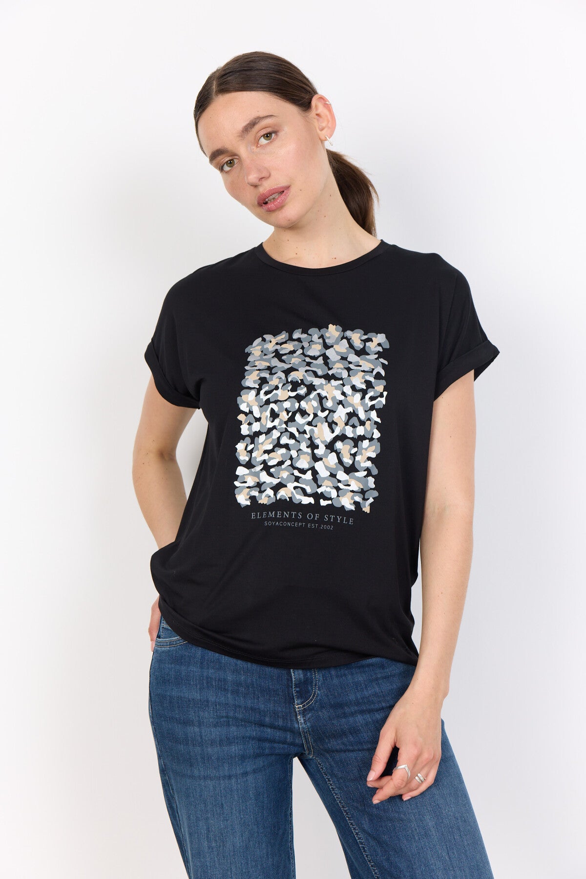 SC-MARICA FP 337 T-shirt Zwart