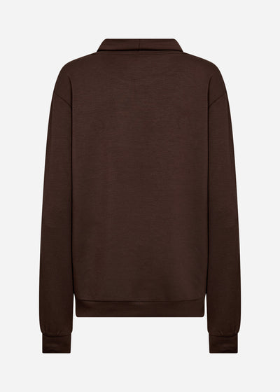 SC-BANU 256 Sweatshirt Donkerbruin