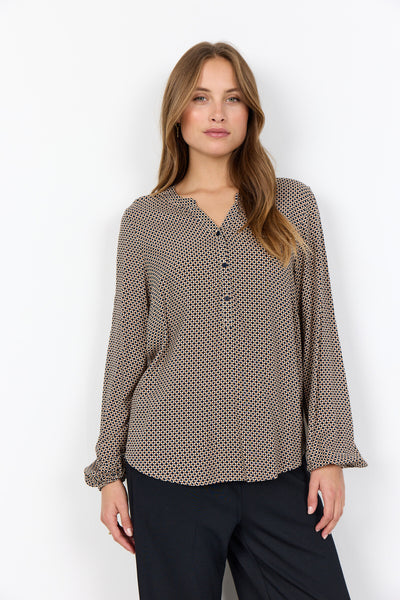 SC-ANITA 1 Blouse Donkerblauw
