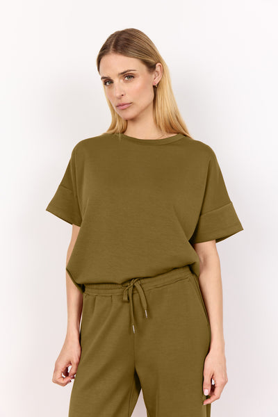 SC-BANU 184 T-shirt Olijf