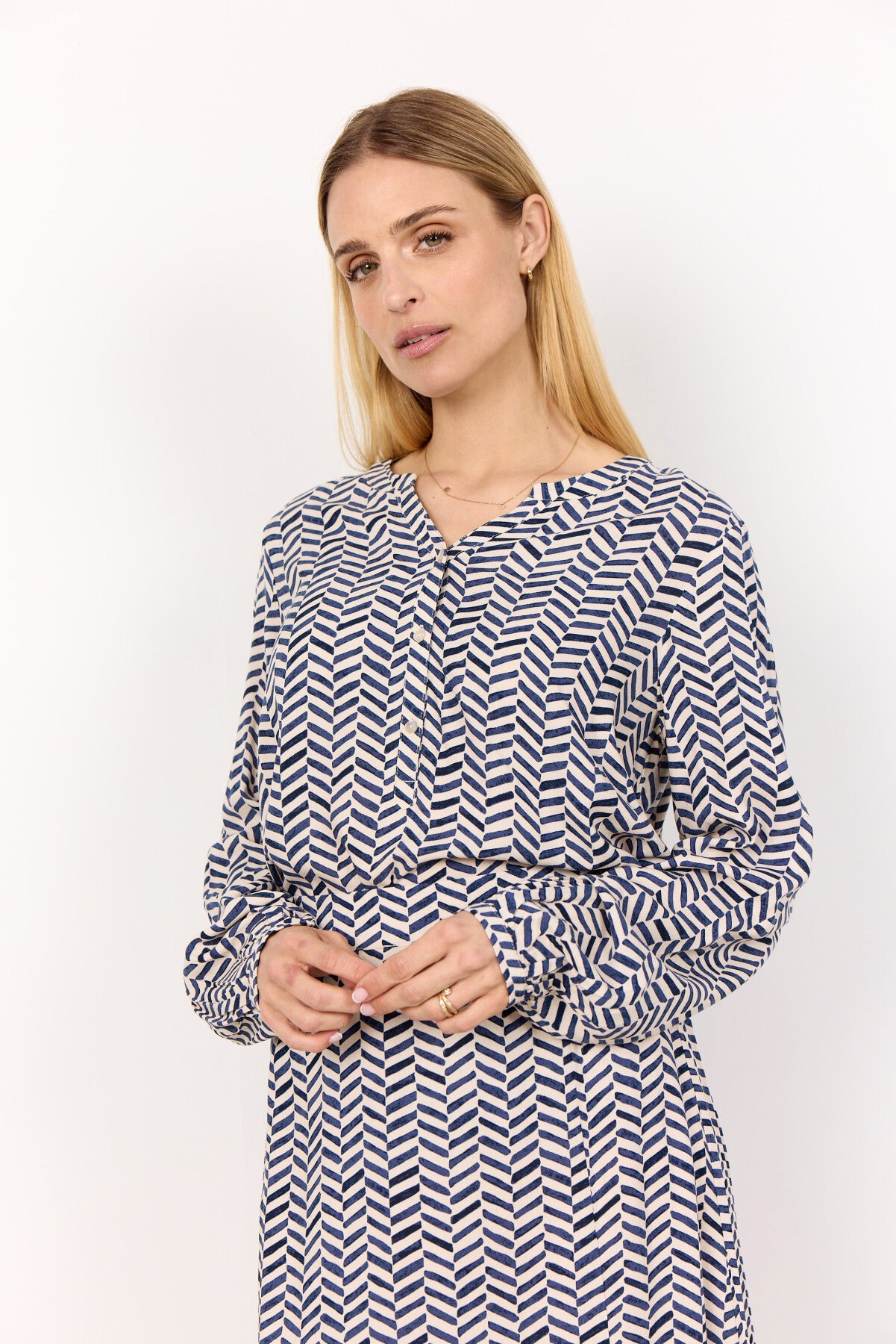 SC-SELIA 2 Blouse Navy