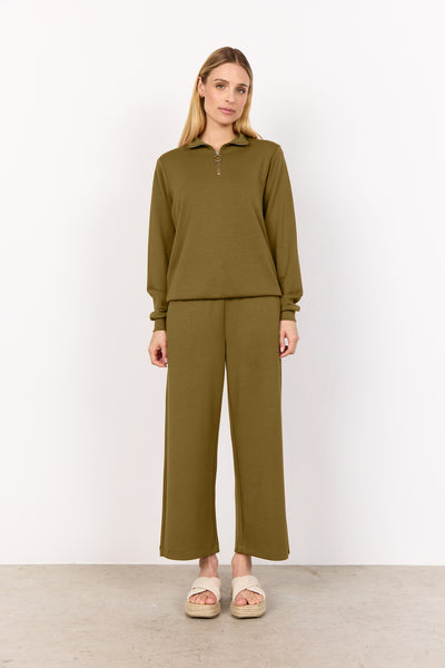 SC-BANU 187 Sweatshirt Olijf