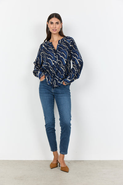 SC-ANYA 2 Shirt Donkerblauw