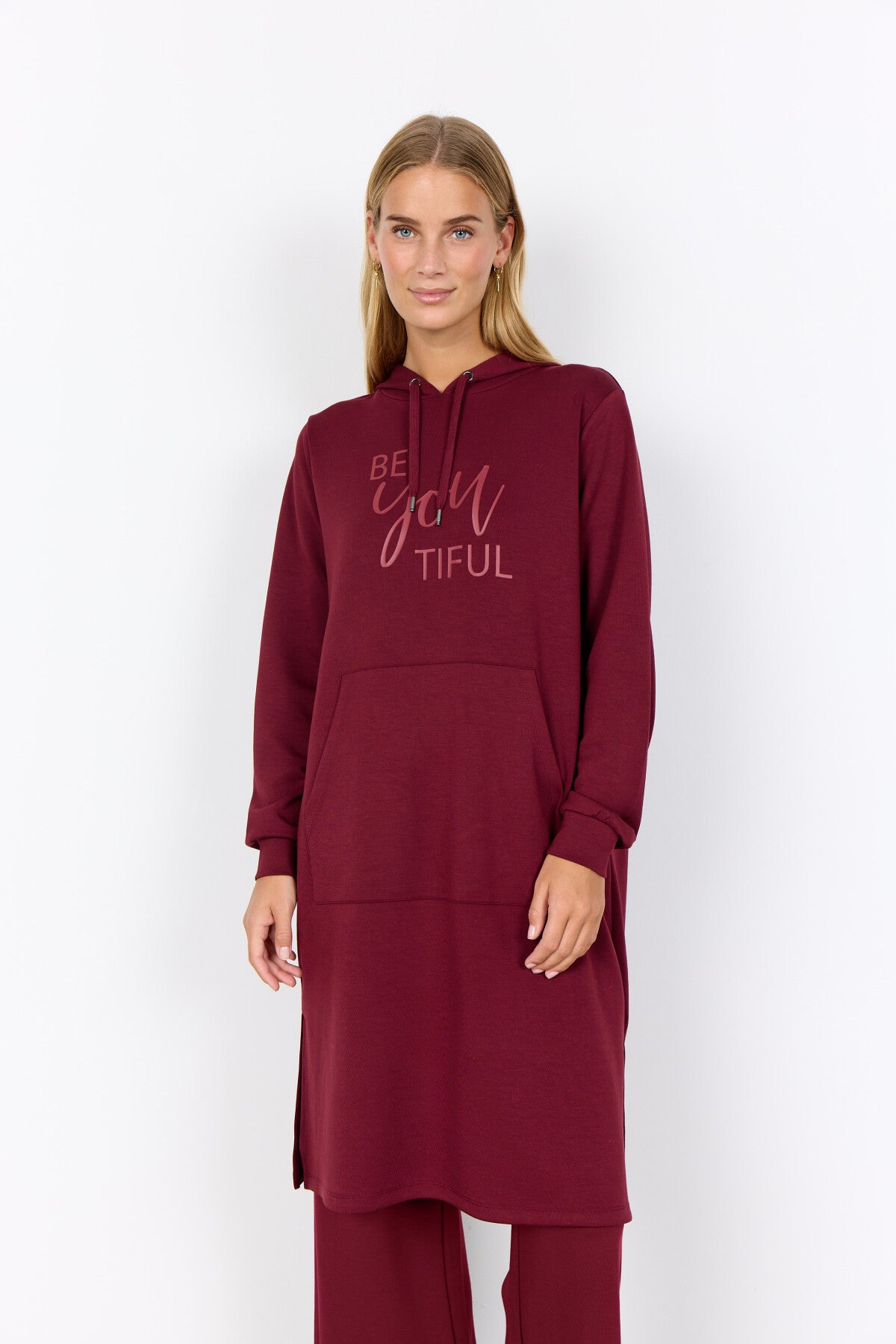 SC-BANU 259 Jurk Bordeaux