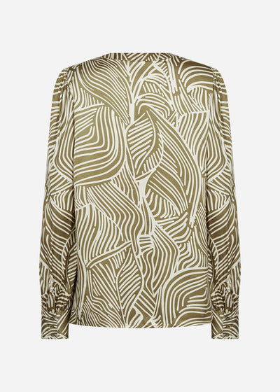 SC-SIGNORA 2 Blouse Olijf