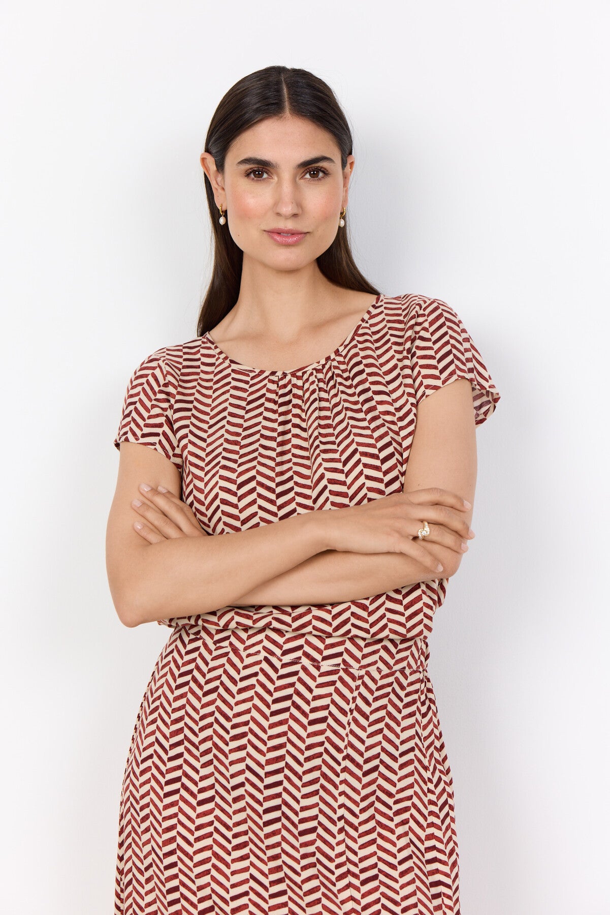 SC-SELIA 1 Blouse Roestrode