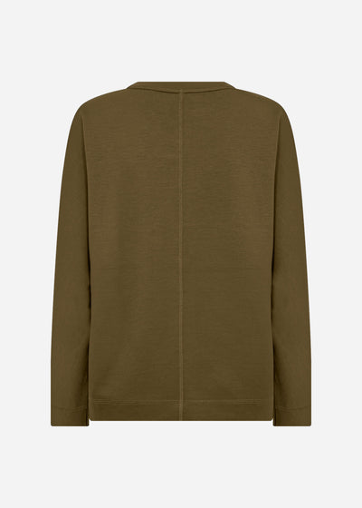 SC-BANU 262 Blouse Donkergroen