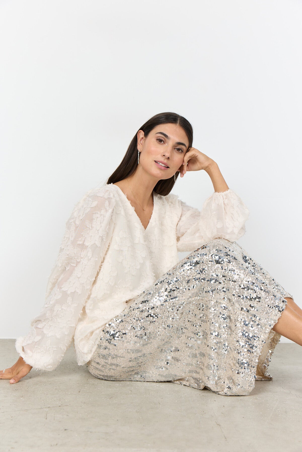 SC-ALTHEA 2 Blouse Crème