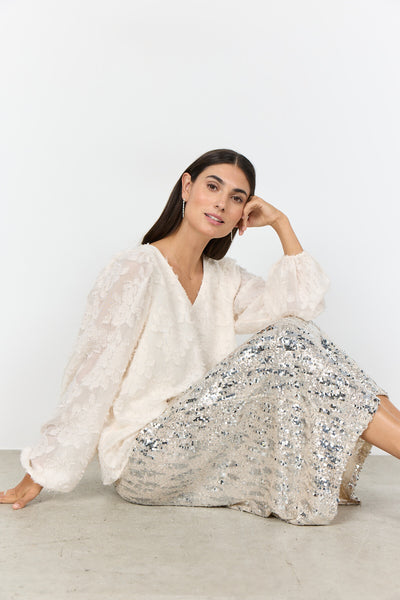 SC-ALTHEA 2 Blouse Crème