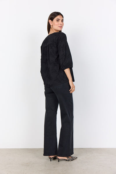 SC-SILVA 1 Blouse Zwart