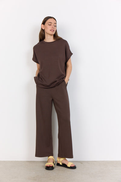 SC-BANU 245 Blouse Donkerbruin