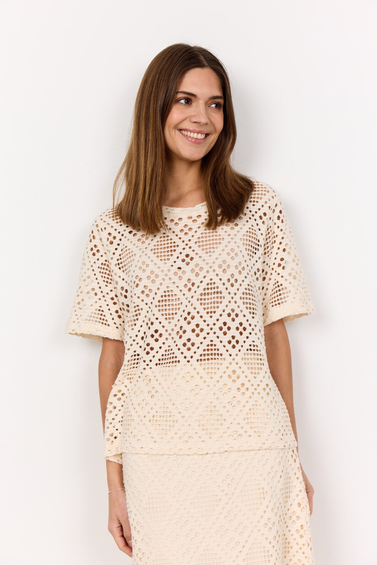 SC-SINDA 1 T-shirt Crème