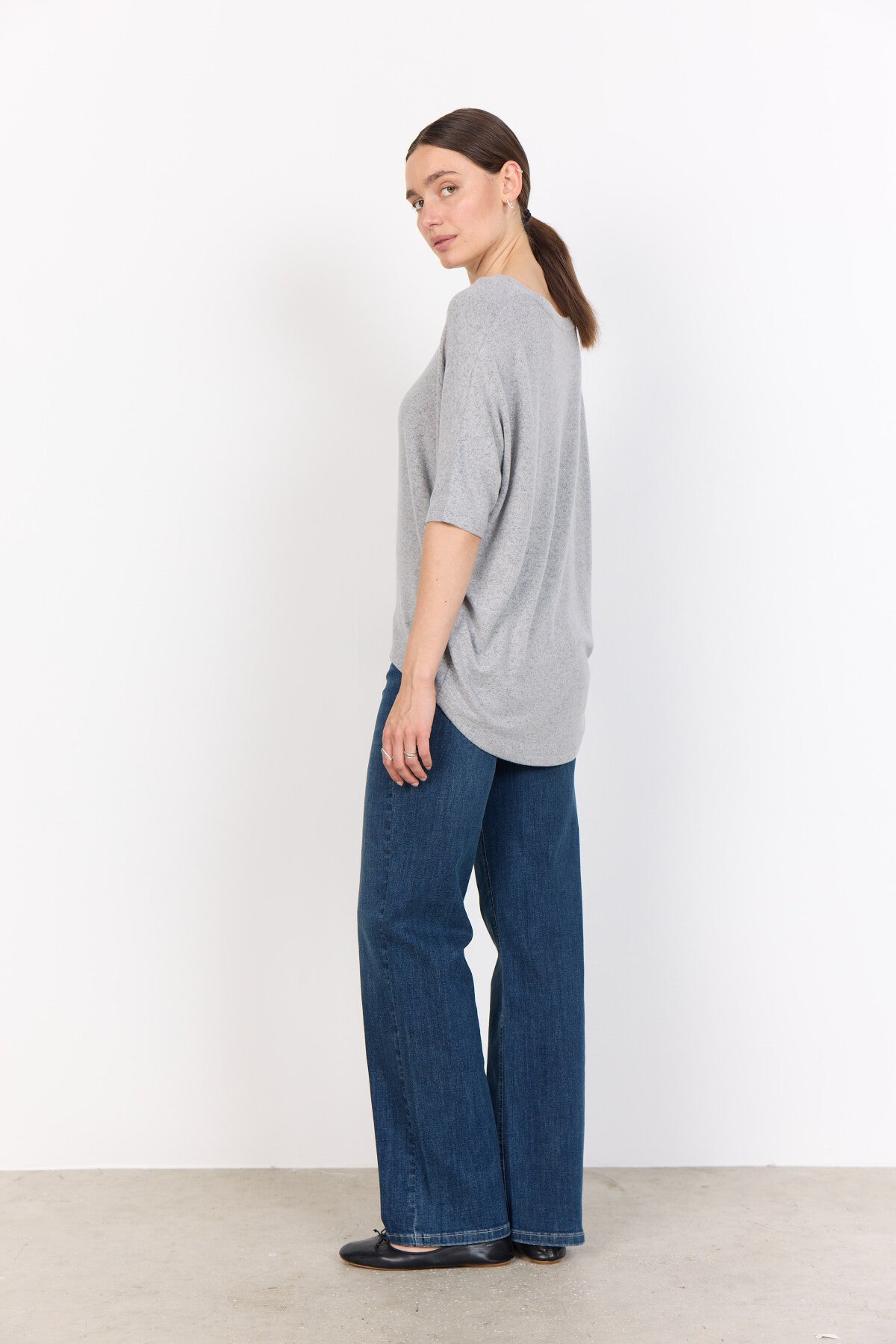 SC-BIARA 96 Blouse Grijs