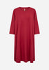 SC-BANU 155 Jurk Donkerrood
