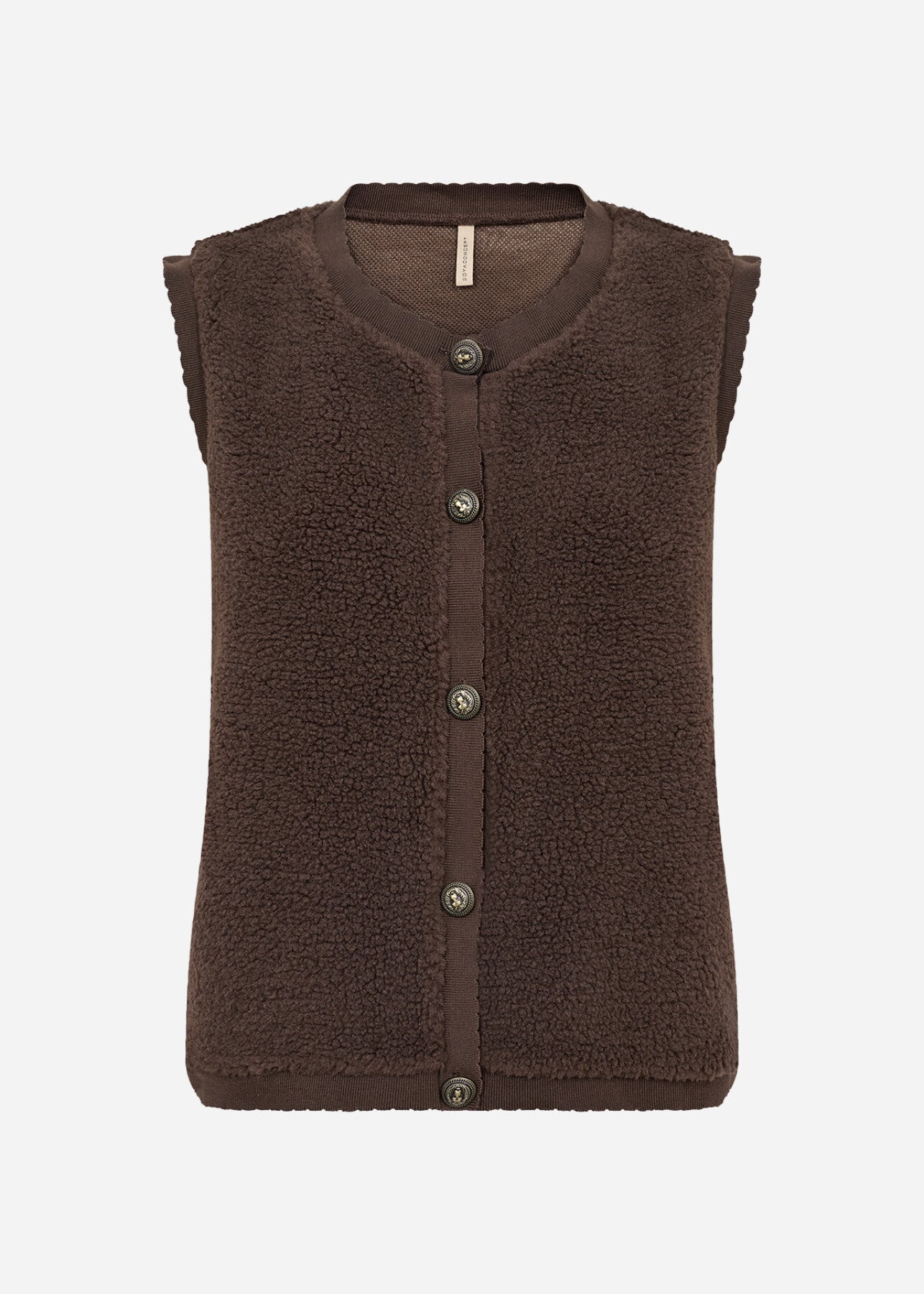 SC-ONYX 6 Gilet Donkerbruin