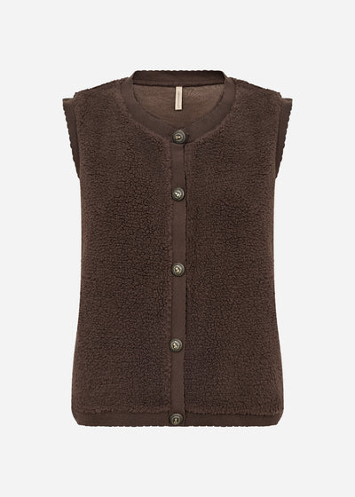 SC-ONYX 6 Gilet Donkerbruin