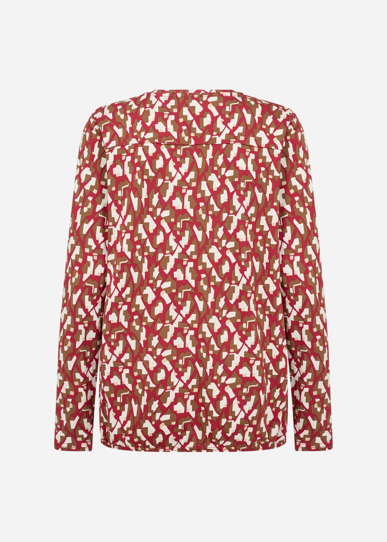 SC-FELICITY AOP 527 Blouse Rood
