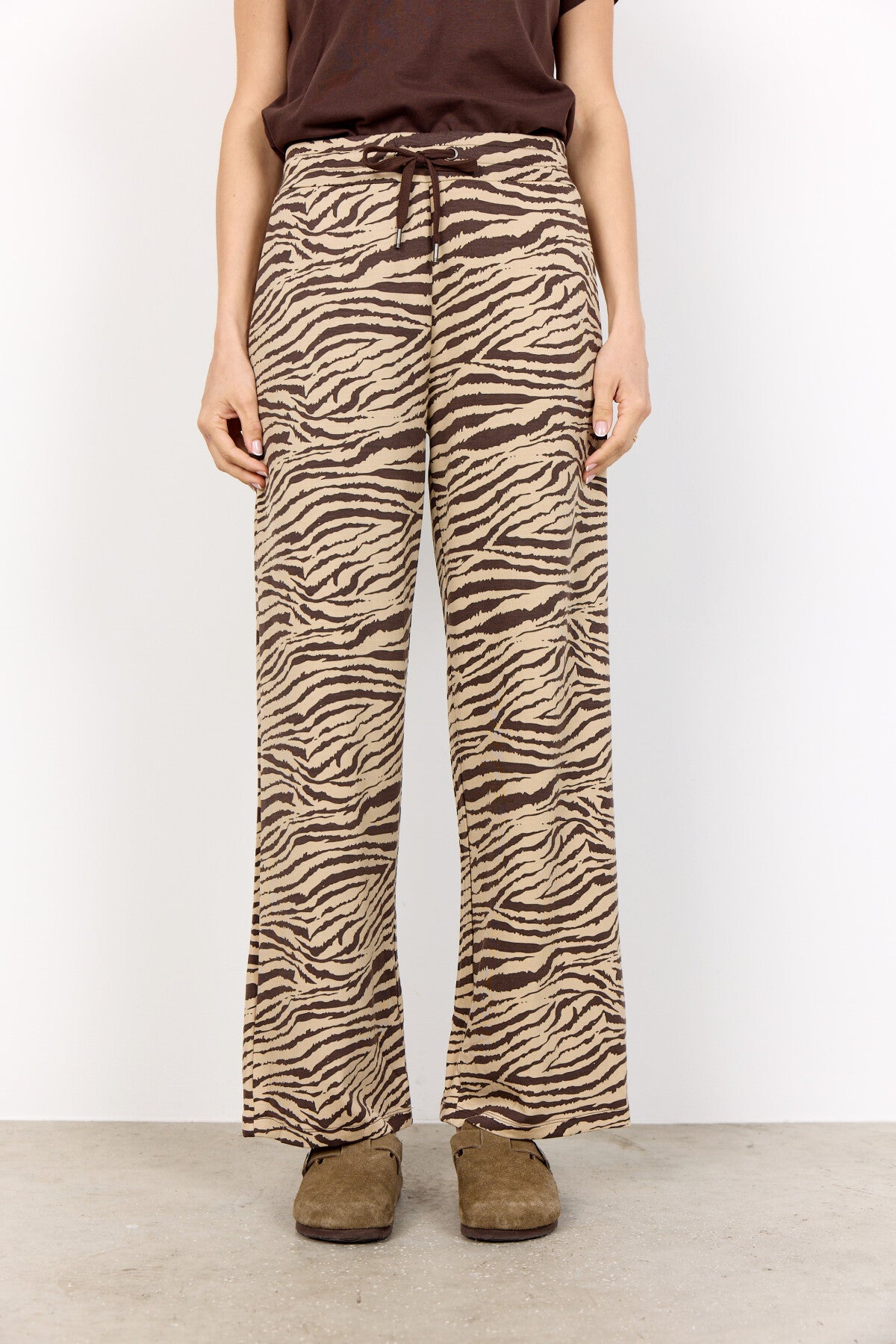 SC-SALOME 4 Broek Donkerbruin