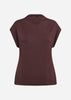 SC-BANU 314 Blouse Donkere pruim