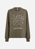SC-BANU 317 Sweatshirt Donkergroen