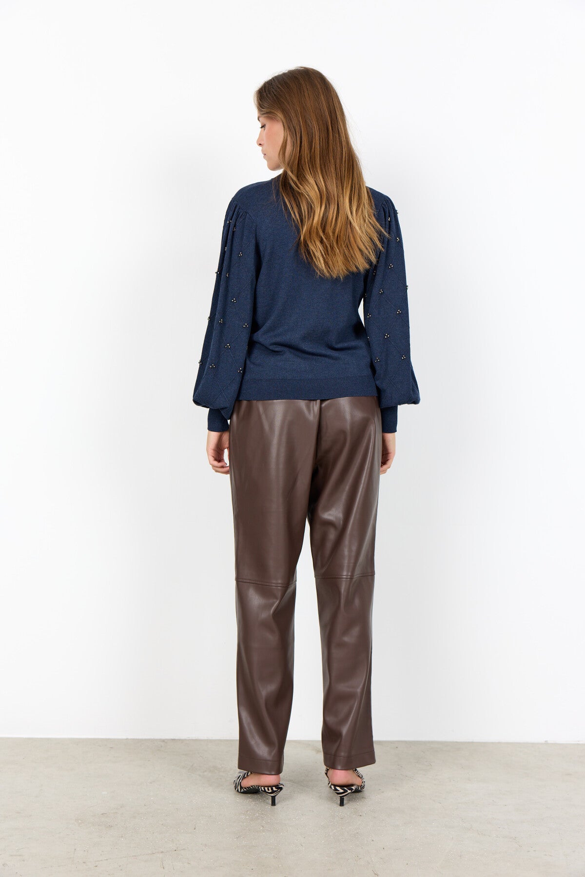 SC-DOLLIE 802 Trui Donkerblauw