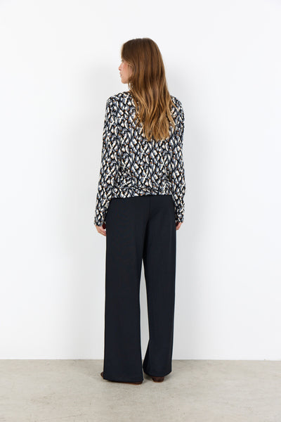 SC-FELICITY AOP 527 Blouse Zwart