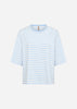 SC-RINA STRIPE 23 T-shirt Lichtblauw