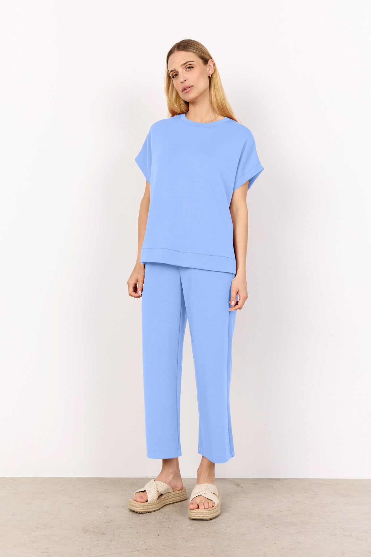 SC-BANU 245 Blouse Lichtblauw