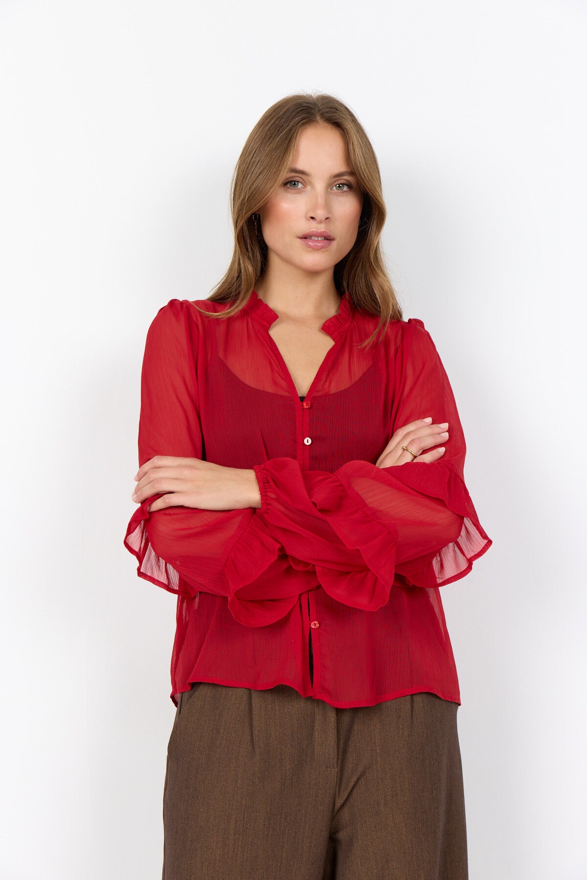 SC-NAIA 4 Shirt Rood