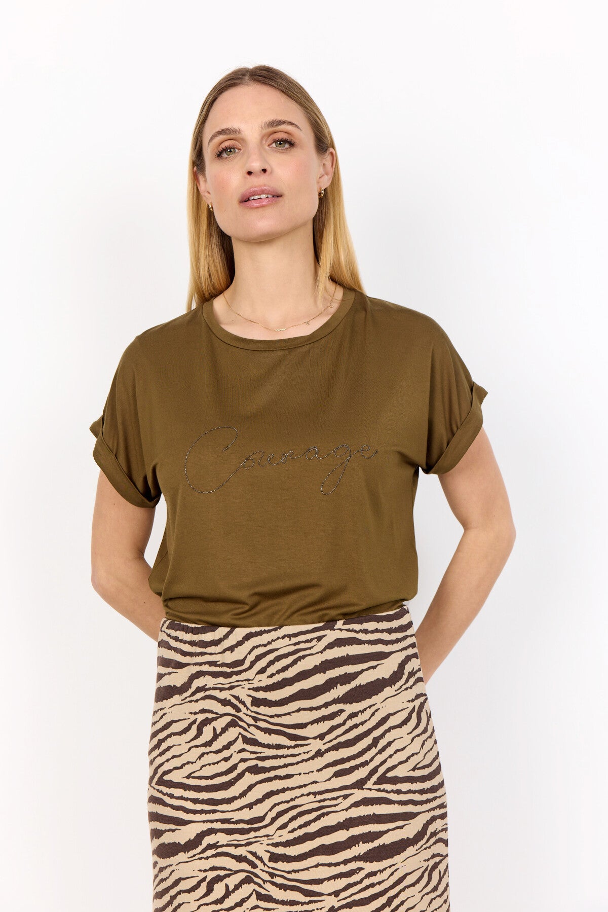 SC-MARICA 336 T-shirt Olijf
