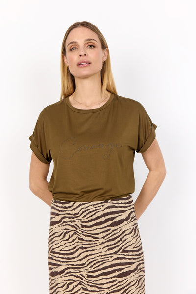 SC-MARICA 336 T-shirt Olijf