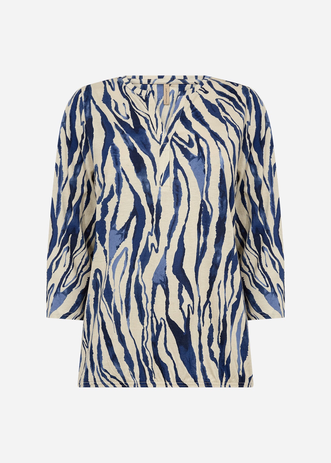 SC-FELICITY AOP 521 Blouse Donkerblauw