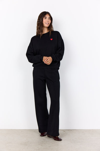 SC-ANGELIN 18 Sweatshirt Zwart